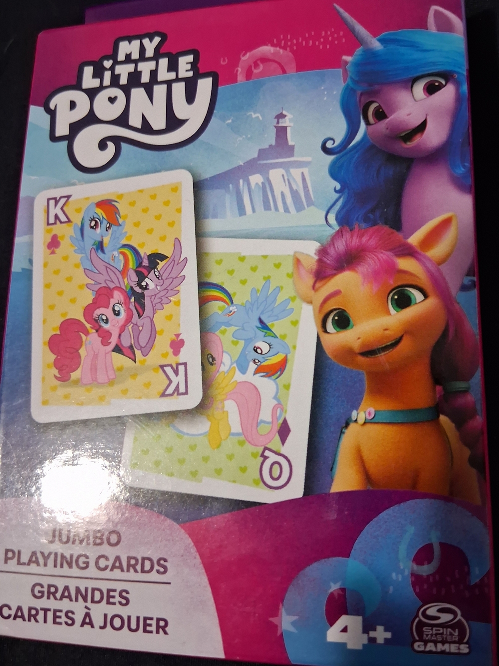 New My Little Pony Bright Character Jumbo Playing Cards